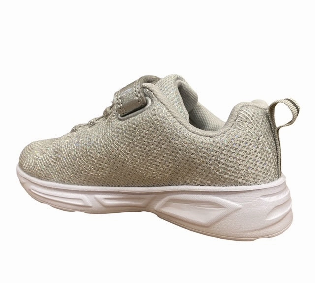 Champion scarpa da ginnastica da bambina con luci Wave G PS S32132 CHA EM007 argento Fila Trainer