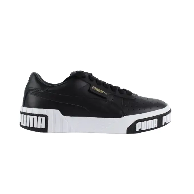 Stretch Gusset Puma scarpa sneakers da donna Cali Bold 370811 03 nero bianco
