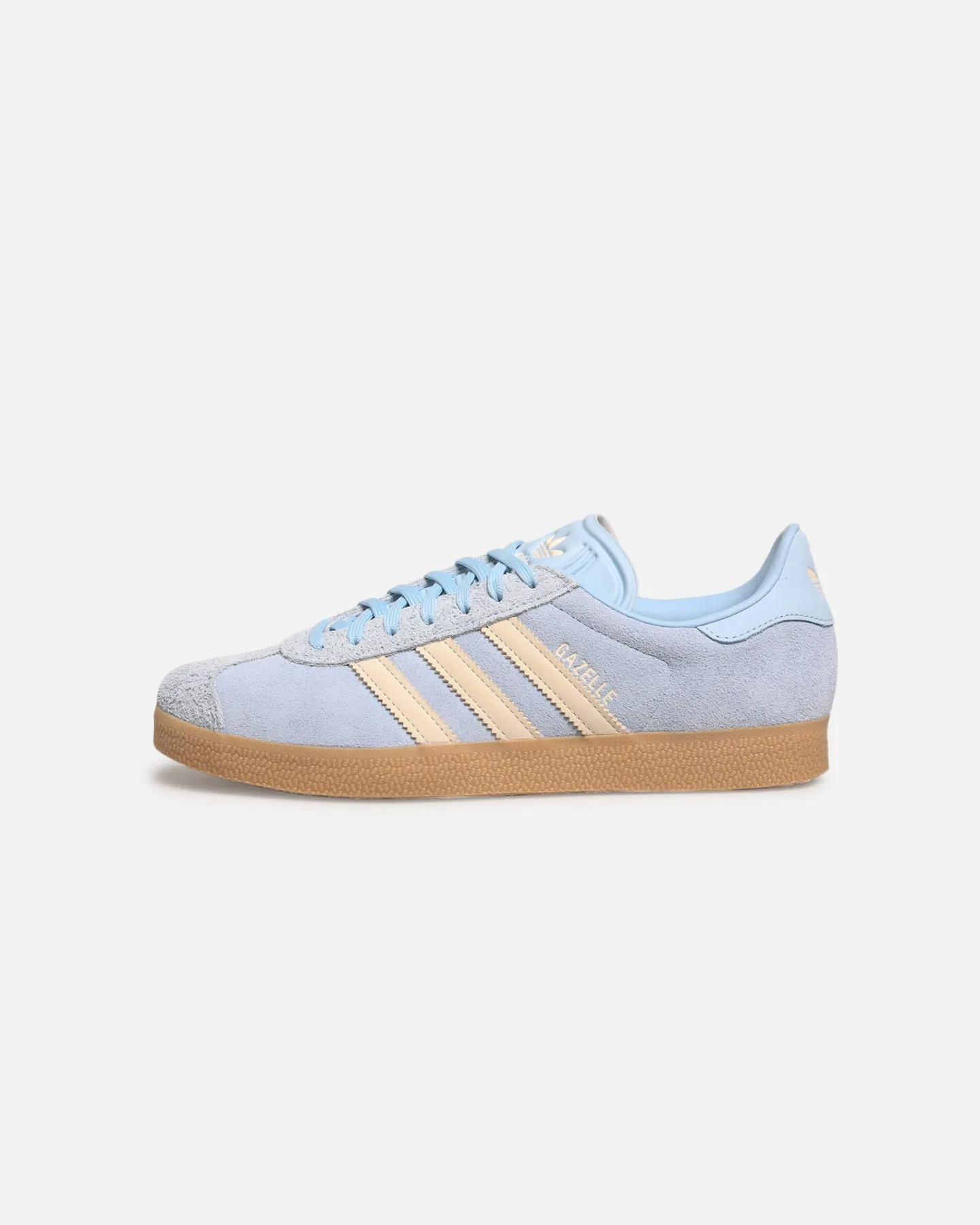 Non Slip Traction Grip easy - clean shoes Adidas Women's Gazelle Clear Sky
