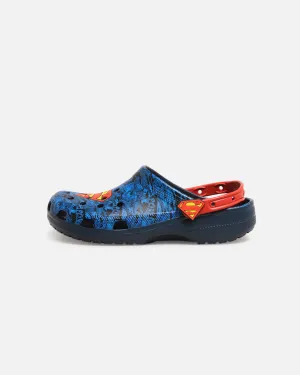 Crocs X DC Superman Classic Clog Multi Stable Heel Stylish Casuals