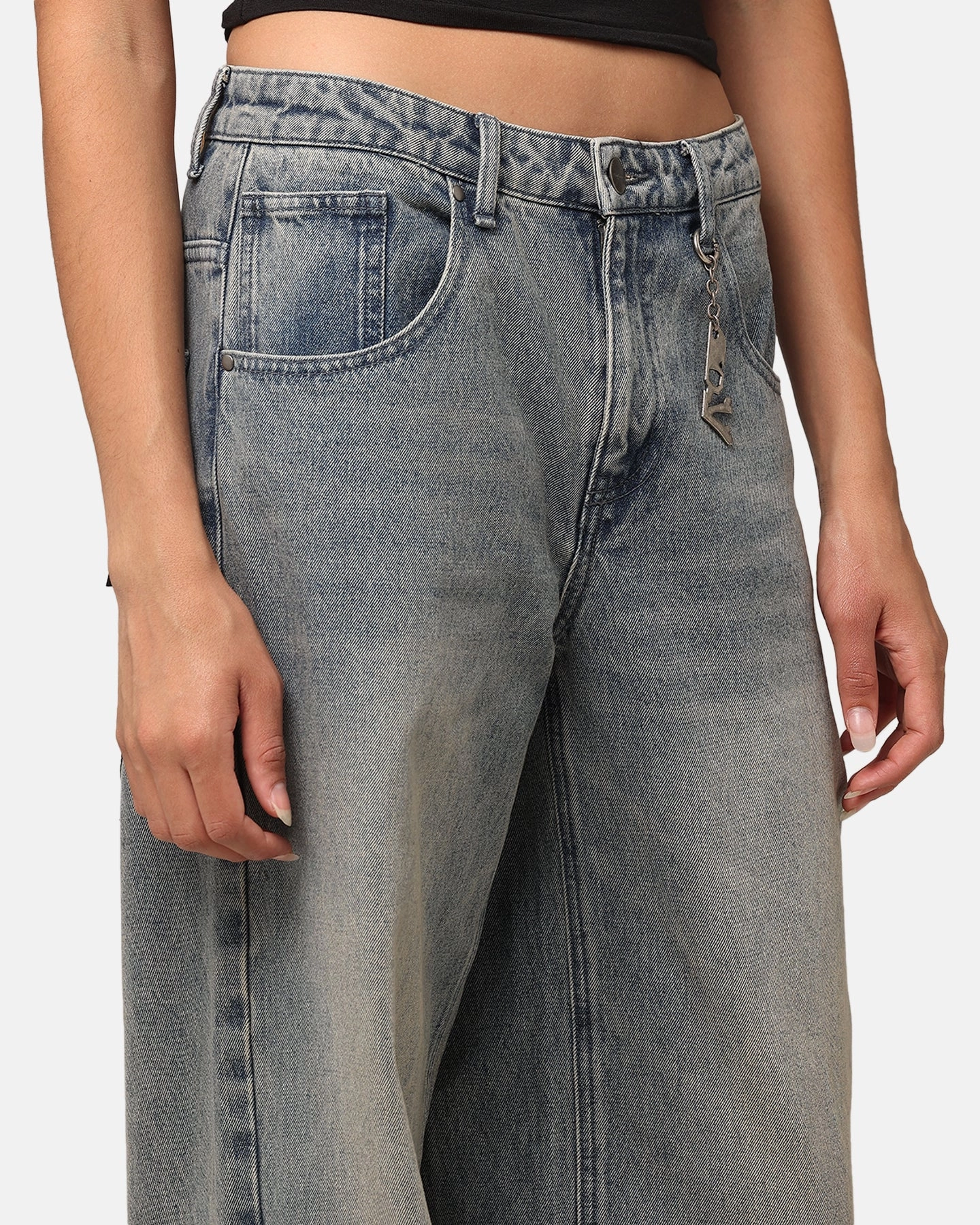 Indoor Comfort FlexibleMobilityDesign Saint Morta Amplus Jeans Dirty Denim