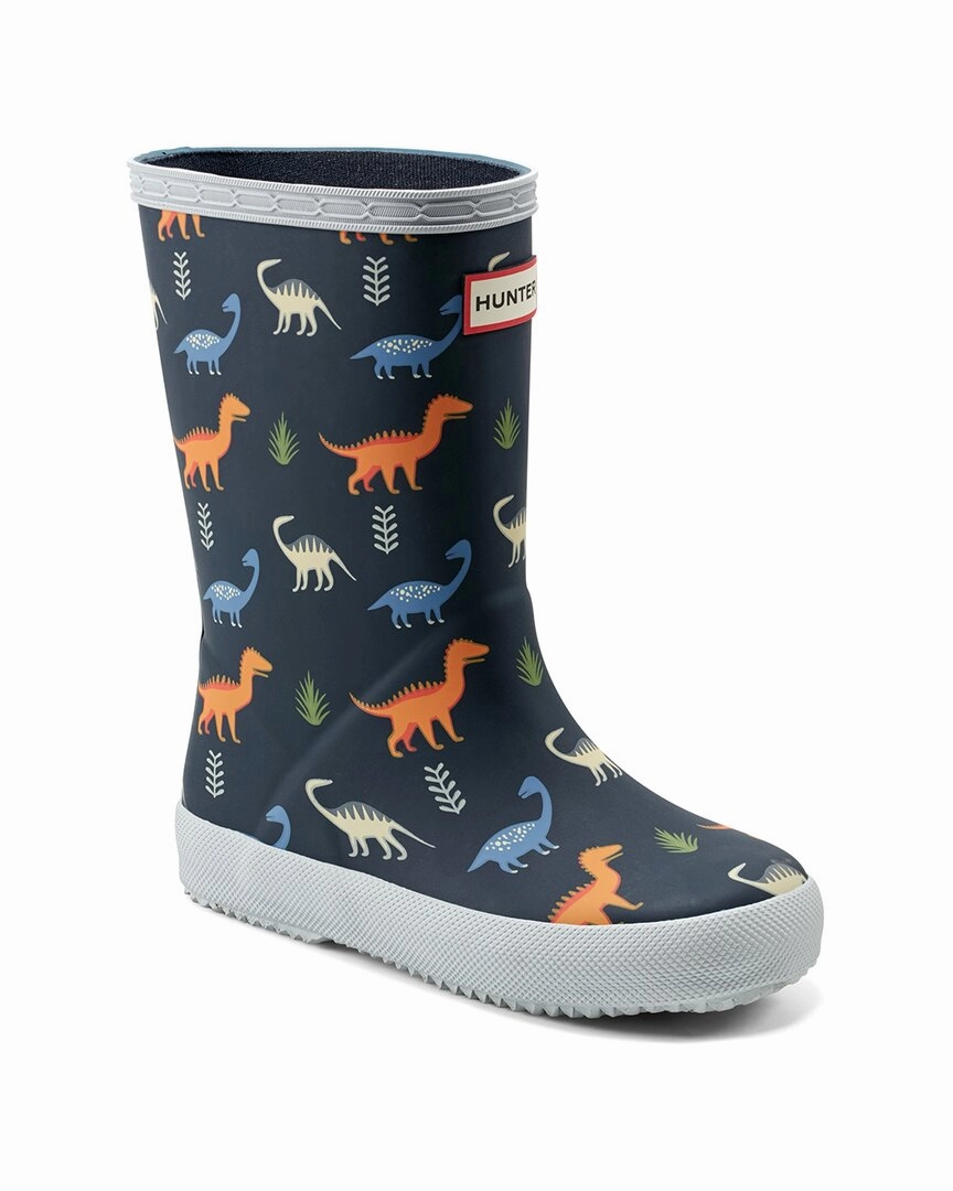 Hunter First Classic Rubber Boot Superior support Lightweight Knit Fabric