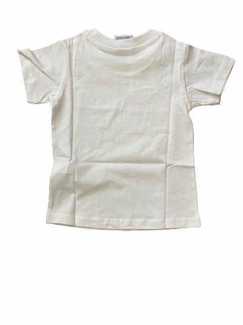 Champion 2T-shirt manica corta da ragazza Legacy American CLassics C Logo 404237 WW009 WHT/LVN bianco-glicine Bold Design