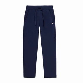 Champion pantalone sportivo da donna in cotone di felpa leggera elasticizzata Legacy 116609 BS501 blu Multi Pocket Configuration ElasticFreeCuffs