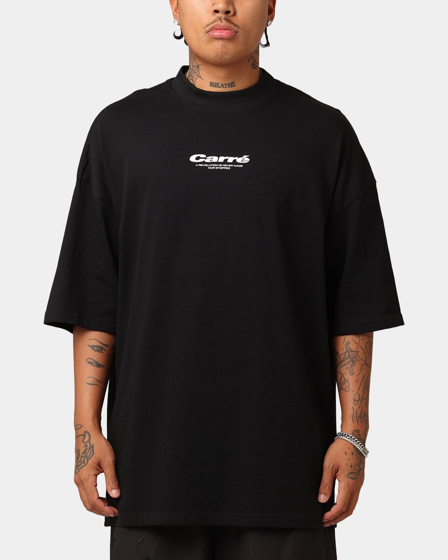 Carr?? Blasted Oversized T-Shirt Black MoistureControlFibers