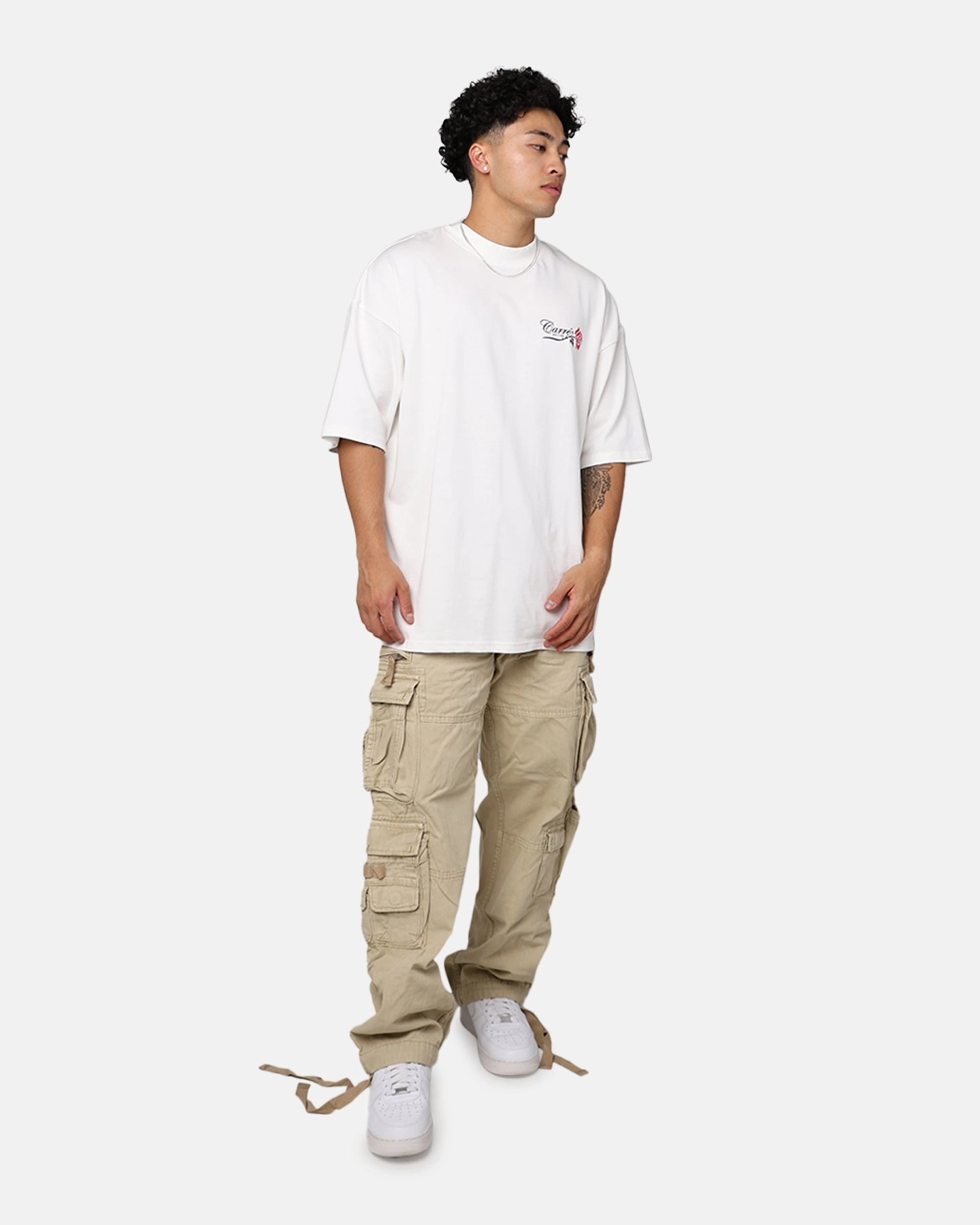 Relaxed Comfort Look Carr?? Rara Oversized T-Shirt Off White