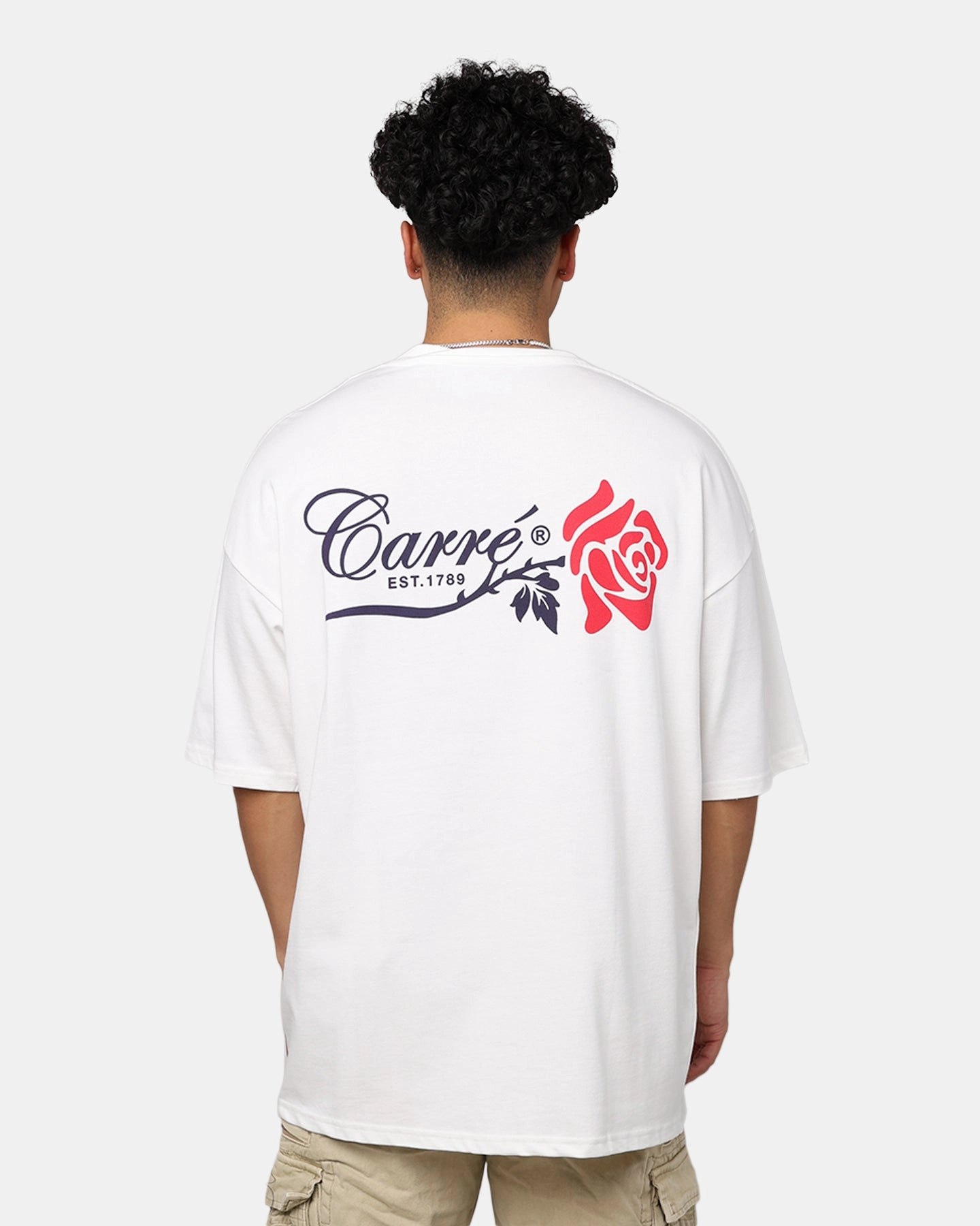 Garment Dyed Carr?? Rara Oversized T-Shirt Off White