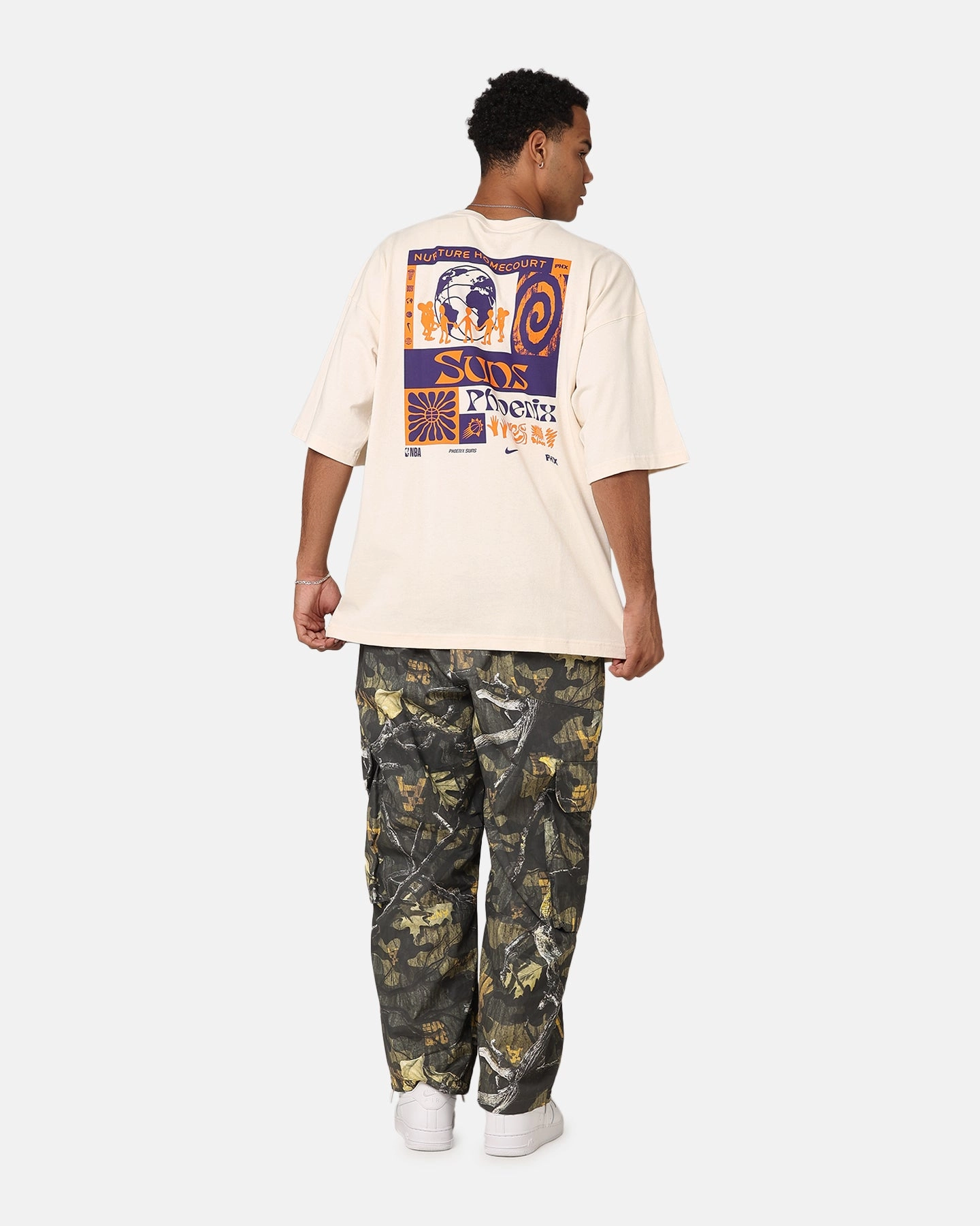 Phoenix Suns Heat NBA Courtside Oversized T-Shirt Pure regular but not boring Everyday Trend