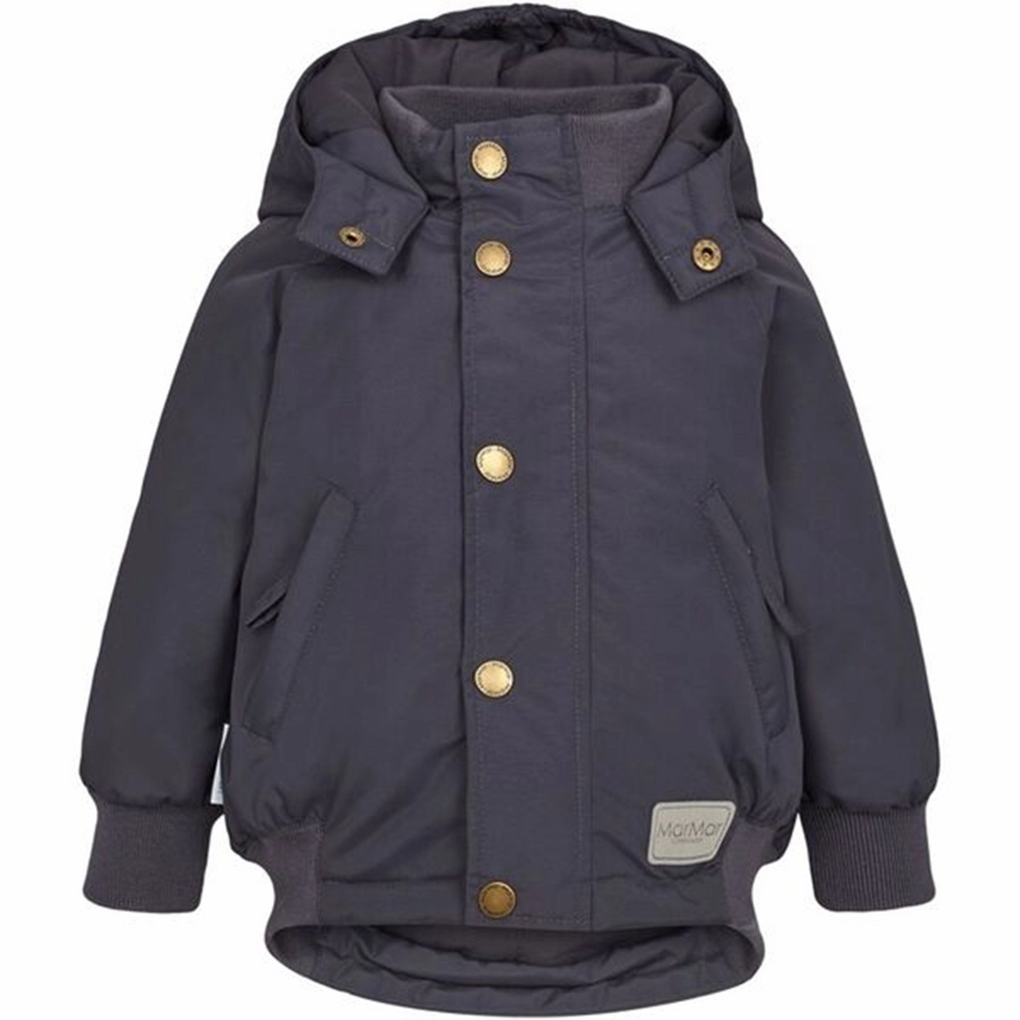 Seamless Bonding Low Profile Fastening MarMar Jacket Ode Darkest Blue Technical Outerwear