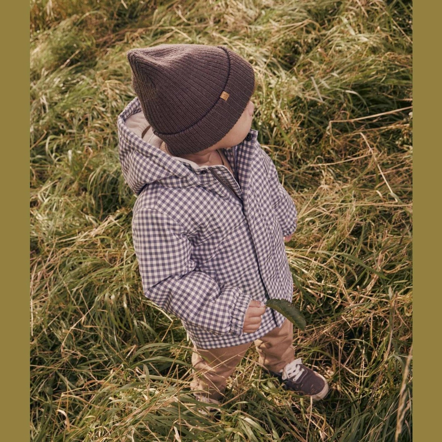 Lil'Atelier Pewter Lasnow10 Jacket AOP 1Fo Durable Water Repellent Finish