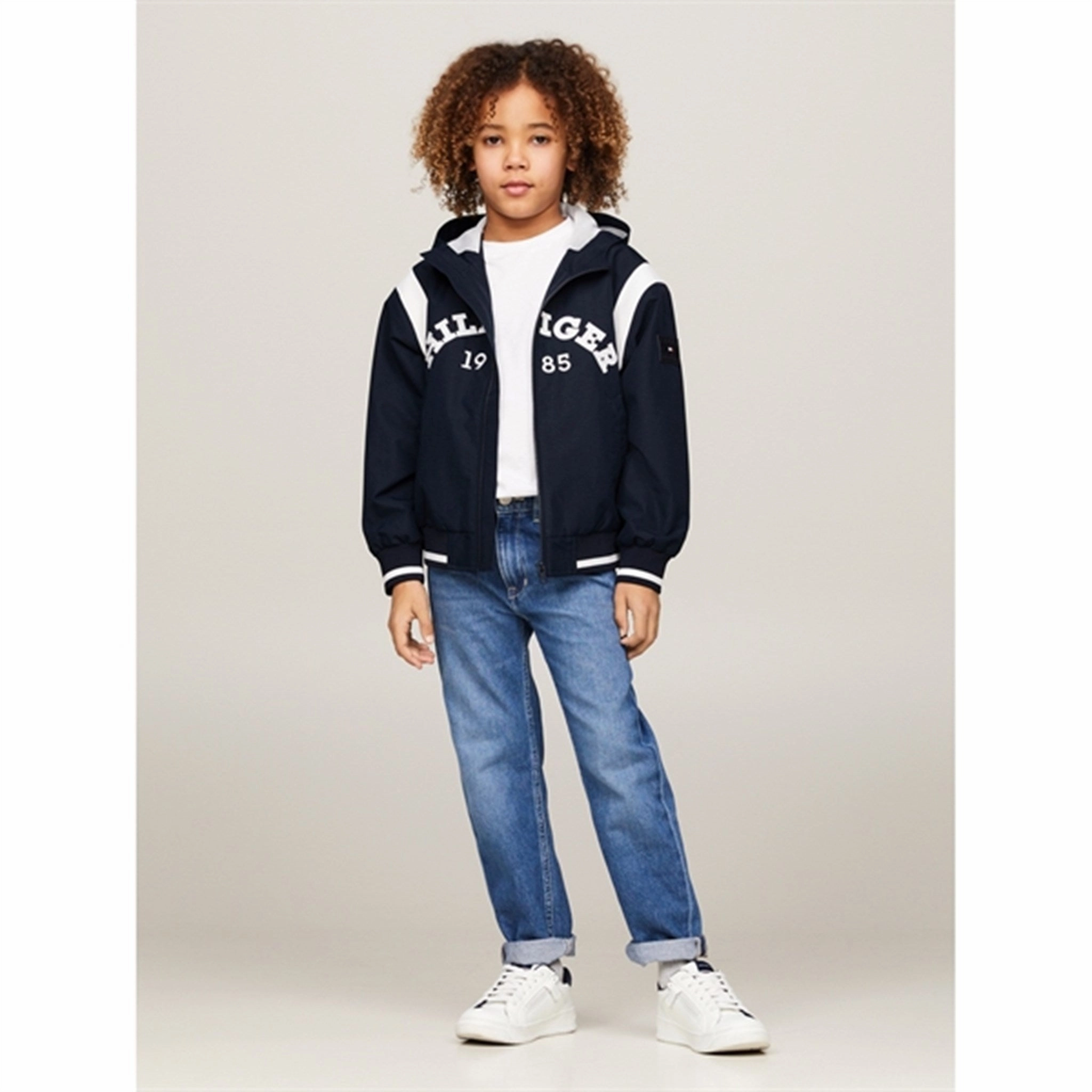 Tommy Hilfiger Monotype 1985 Arch Jacket Desert Sky TapedZippers
