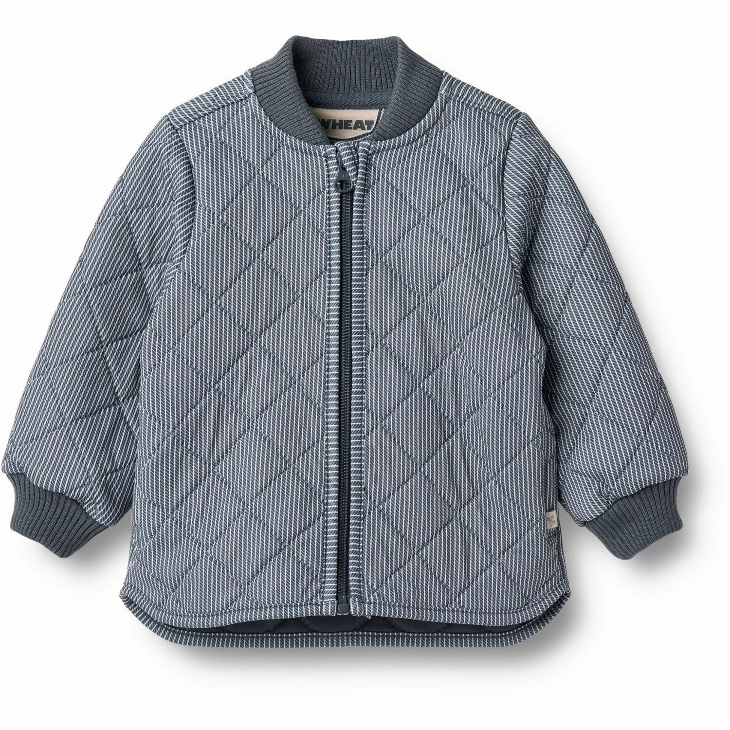 Wheat Ink Stripe Thermo Jacket Loui Thermal regulation