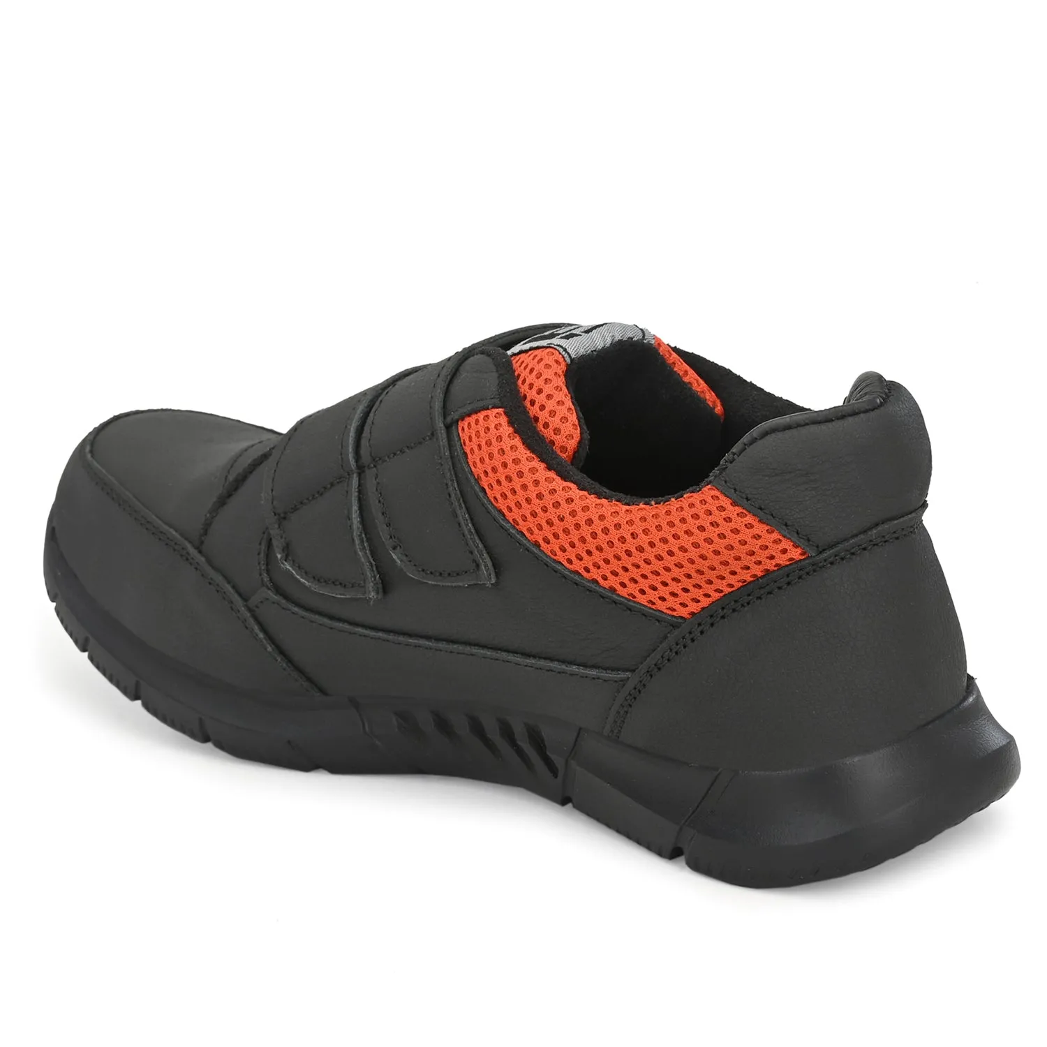 Compass Steel Toe Genuine Leather Padded Safety Shoes