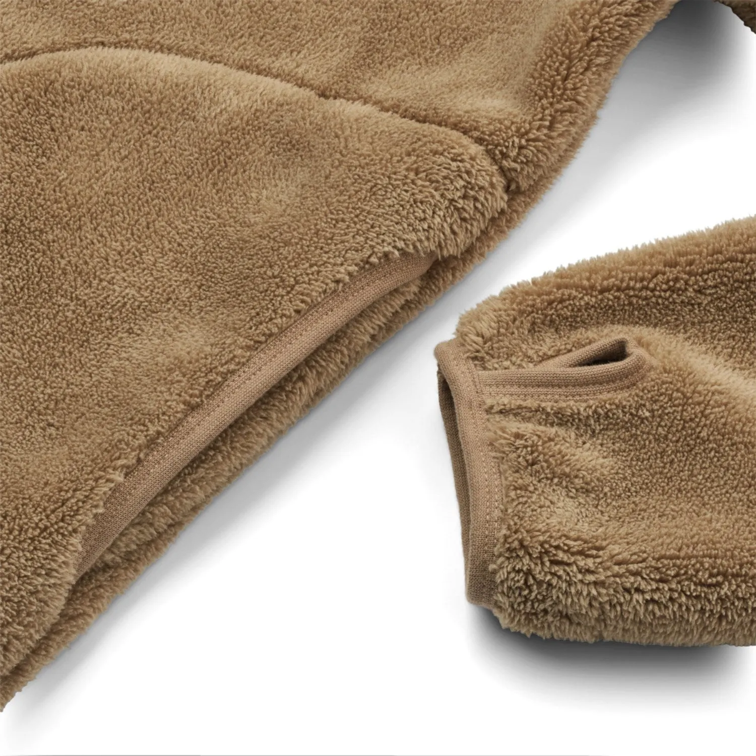 LieWood Oat Calina Adult Pile Jacket WaterResistantFabric Neutral Fit Design