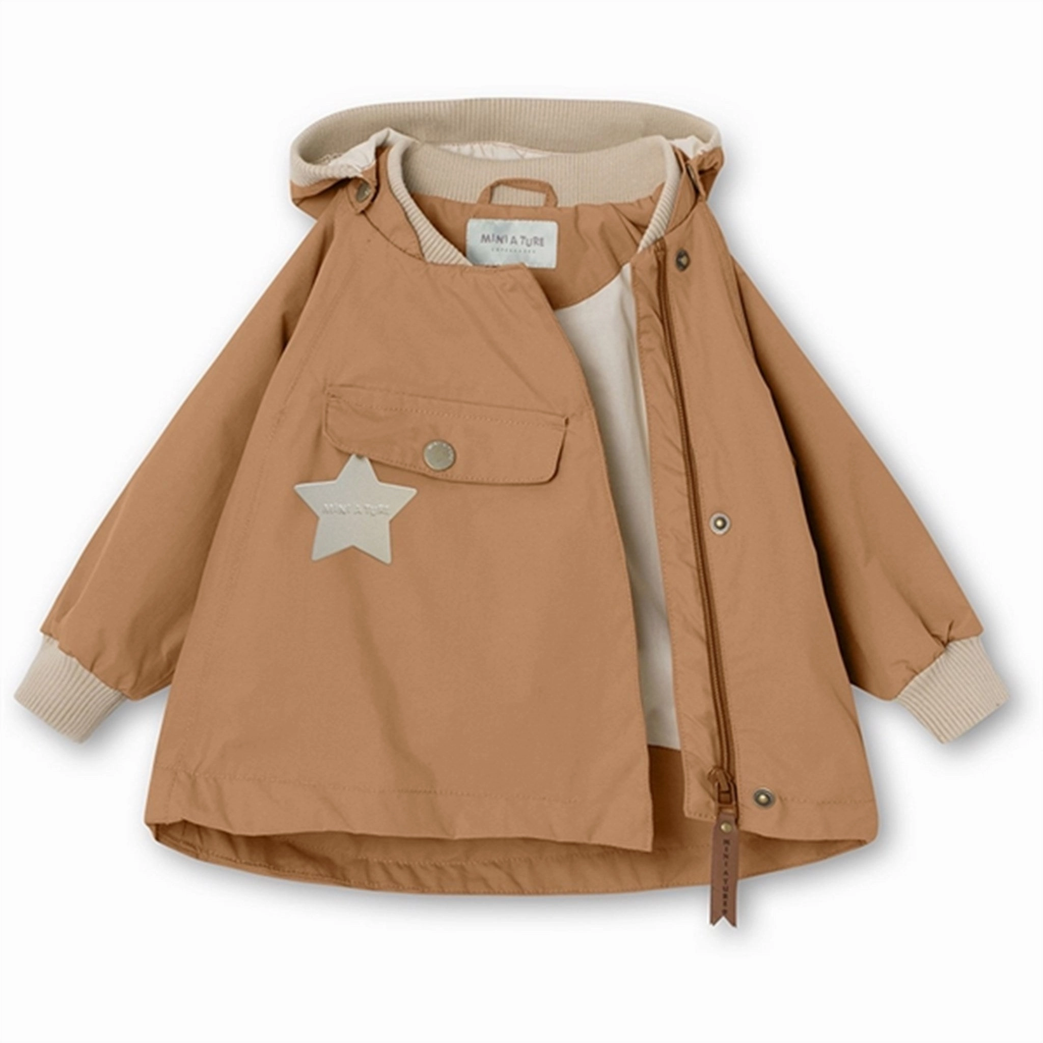 Soft Interior Coating MINI A TURE Wai Spring Jacket Sandstorm