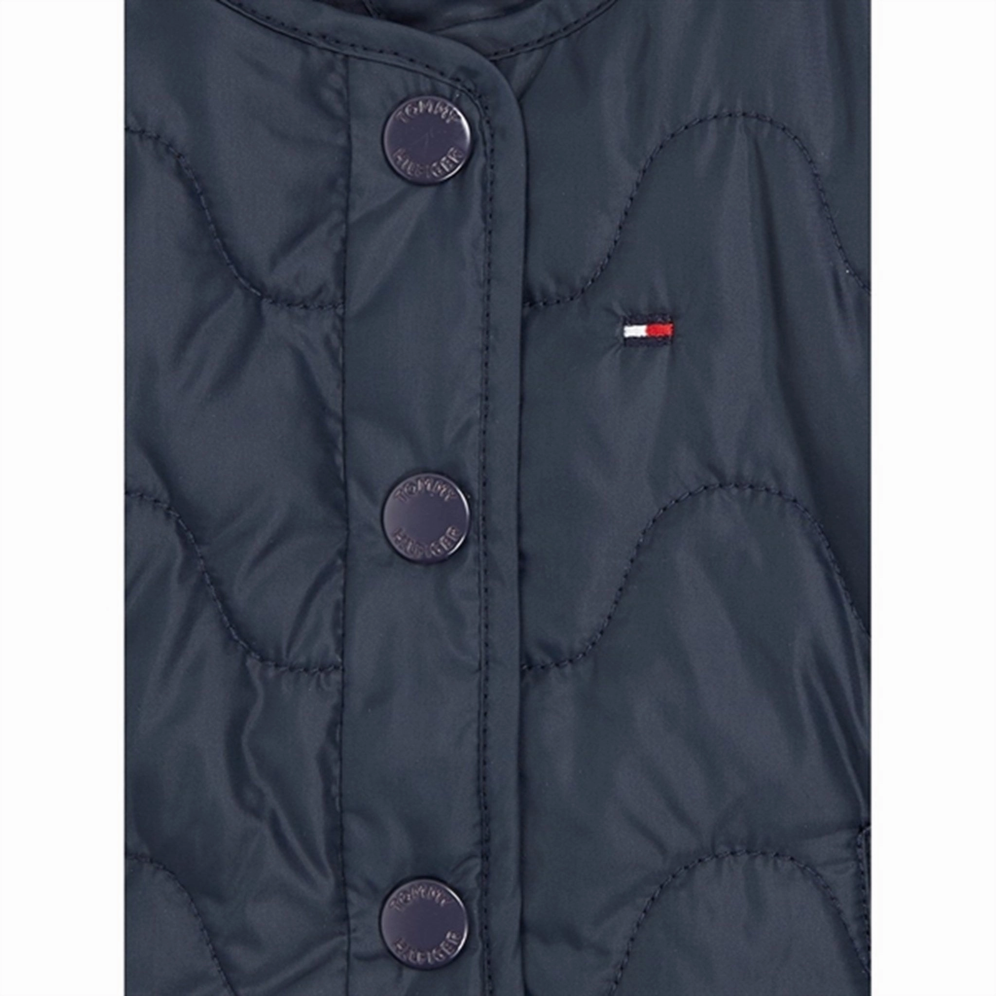 Compact Packability Tommy Hilfiger Baby Global Stripe Jacket Desert Sky