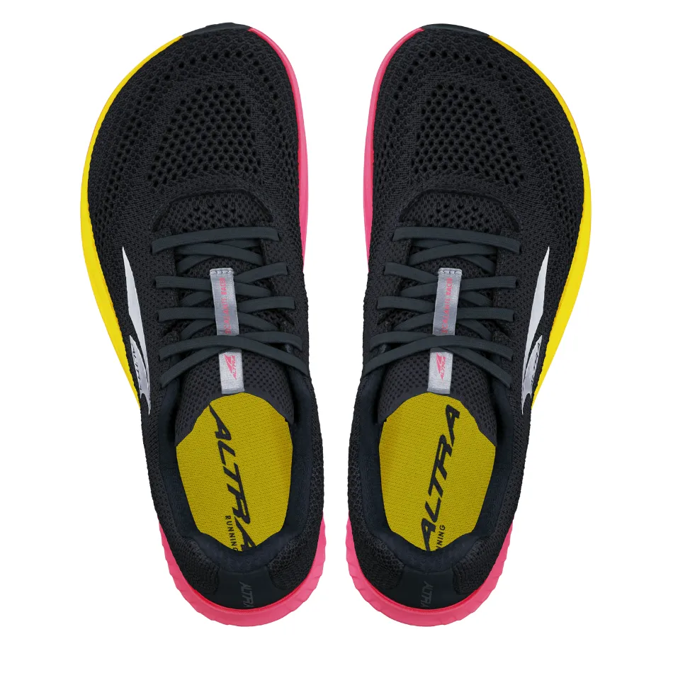 Altra Women's Escalante Racer 2 Running Shoes in Black/Pink AW25 Easy Fit Comfortable Forefoot