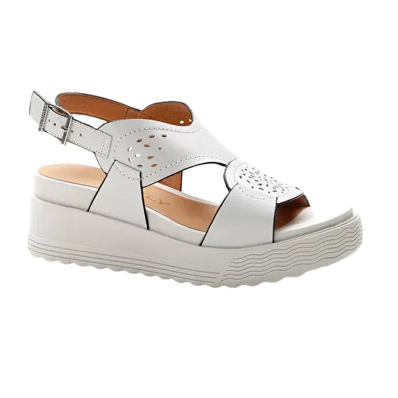 Ribbon Tie Naturally Molded Footbed Stonefly sandalo da donna in pelle con tacco 6 cm Parky 19 Calf 219123 151 betulla bianca