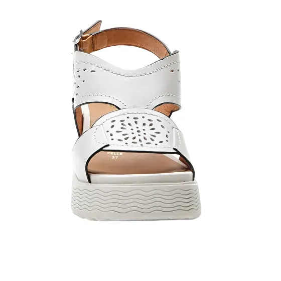 All-day Comfort Comfortable Summer Walk Stonefly sandalo da donna in pelle con tacco 6 cm Parky 19 Calf 219123 151 betulla bianca