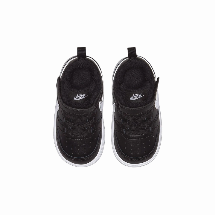 Nike scarpa sneakers da bambino Court Borough Low 2 BQ5453 002 nero-bianco boxing shoes