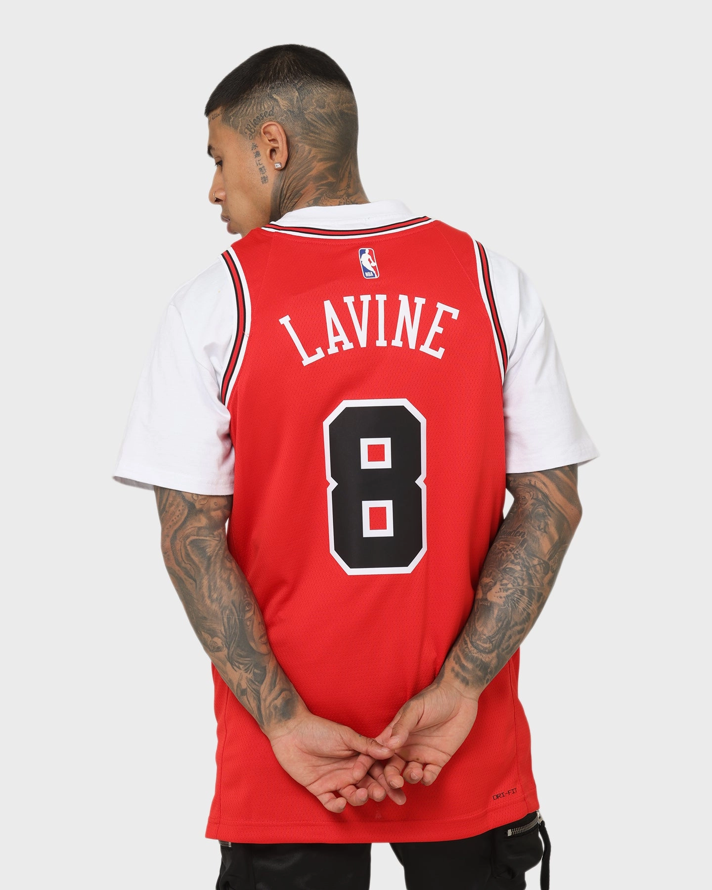 Nike Zach LaVine Chicago Bulls #8 Icon Edition 2022/23 Nike Dri-FIT NBA Swingman Jersey University Red Effortless Style