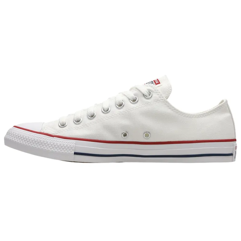 Converse All Star Chuck Taylor OX Unisex Tela M7652C | Sneakers bianca anti - blister shoe attribute Shock Dispersing Midsole