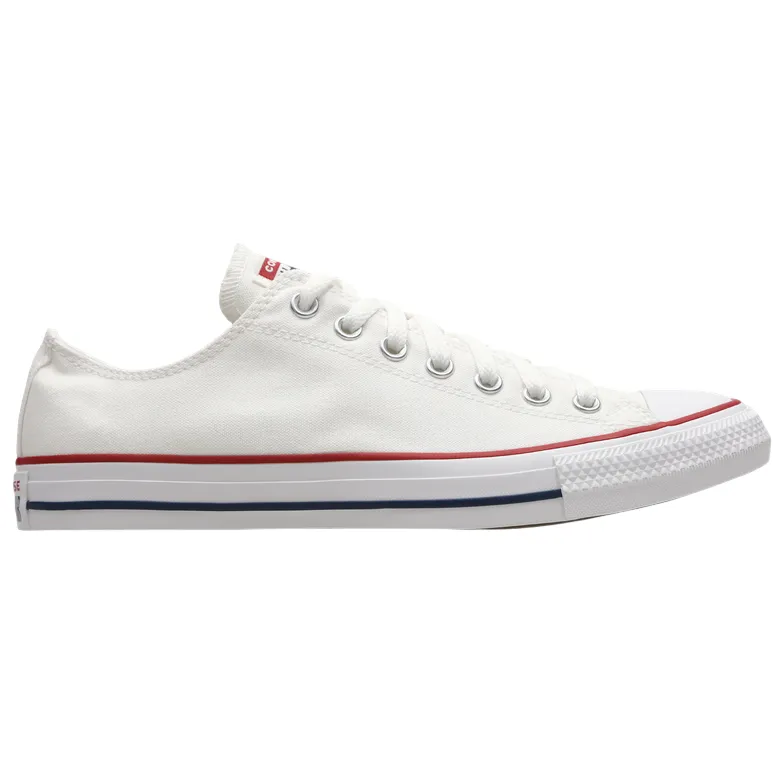 Converse All Star Chuck Taylor OX Unisex Tela M7652C | Sneakers bianca dirt - path running shoes