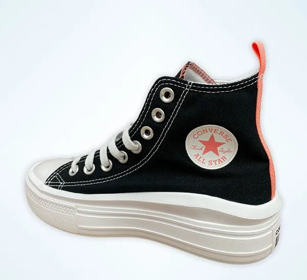 Asymmetric Lacing Tech Converse Chuck Taylor All Star Move 271716C | Sneakers Platform Ragazza