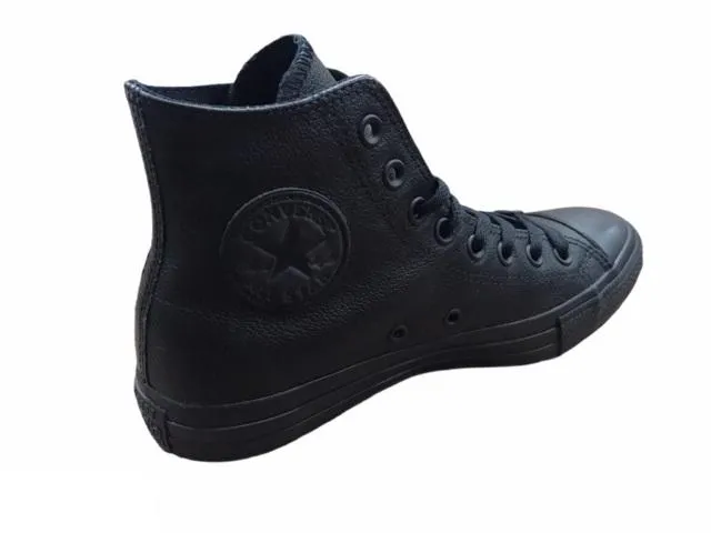 Converse ctas scarpa alta in pelle 155133C blu Bonded Reinforcements