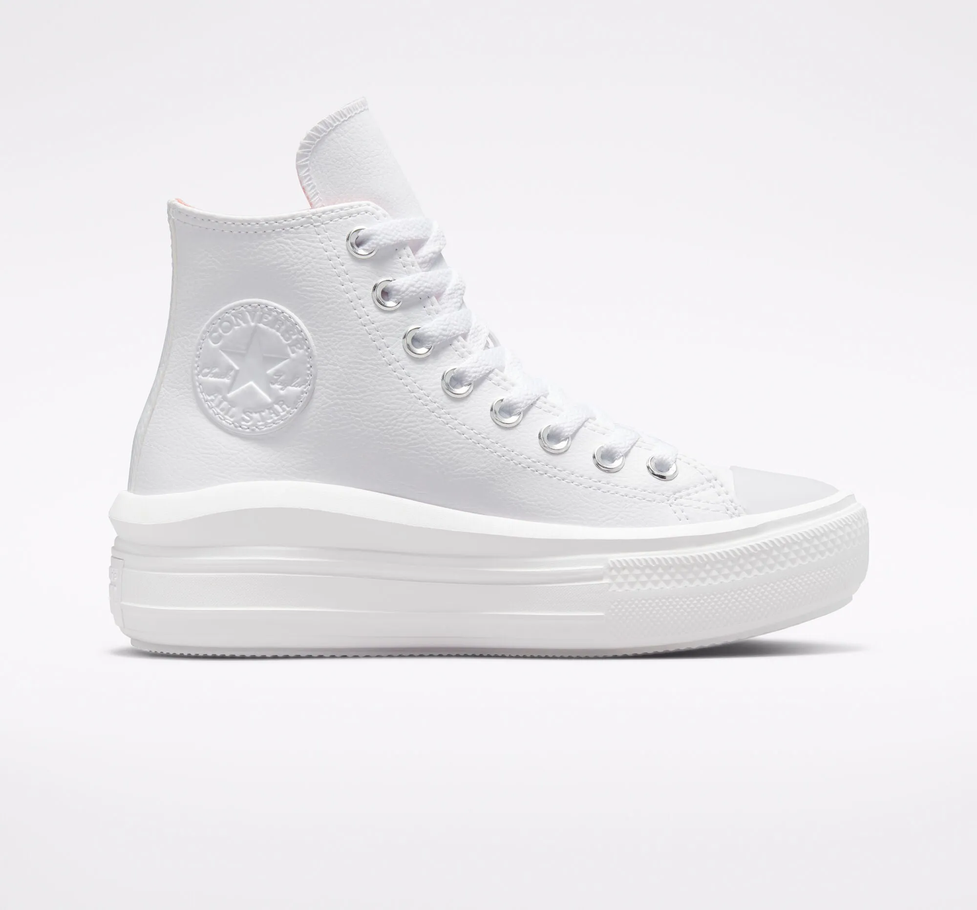 heel - cup insoles Rainy running shield Converse Hybrid Shine Chuck Taylor All Star Move 571622C bianco