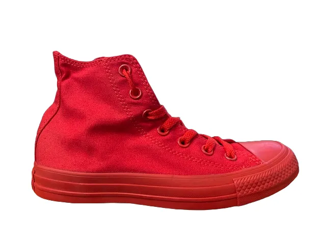 bright - colored running shoes musical - themed running gear Converse scarpa sneakers alta alla caviglia unisex CTAS Hi 152702C rosso