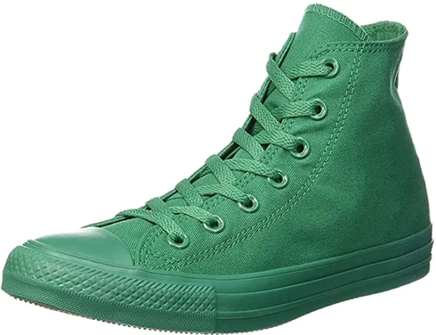 cleated shoes Cushioned Ankle Support Converse scarpa sneakers da adulti CTAS Hi Bosphorous 152701 verde
