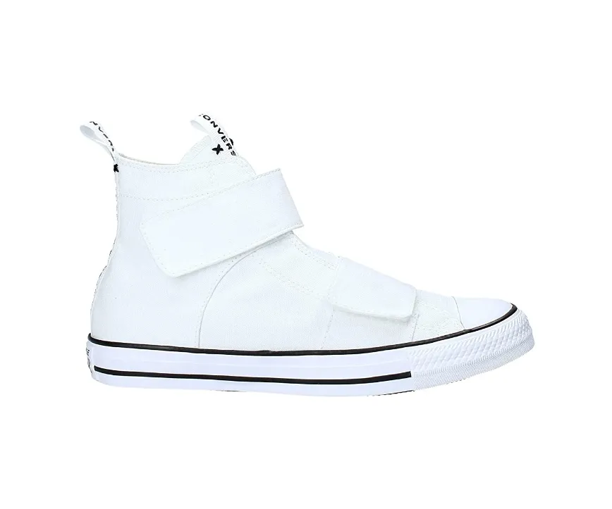 Comfortable Outsole Enhanced Ground Grip Converse scarpa sneakers in tela da donna con strappo Ctas Strap 164547C bianco