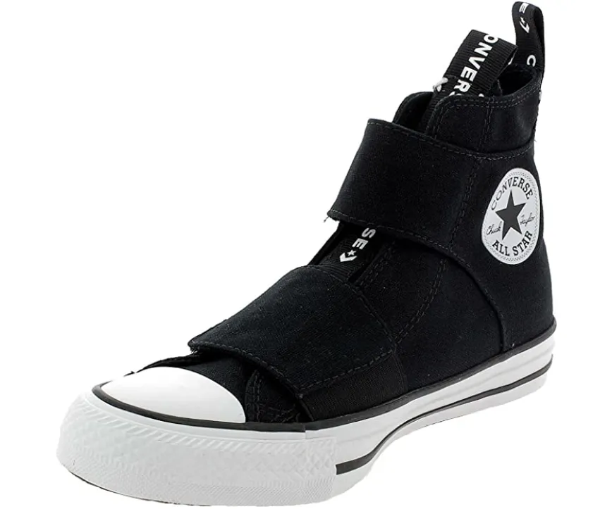 sequin - embellished - design shoes Heel protection Converse sneakers alta con strappo Ctas Strap 164546C