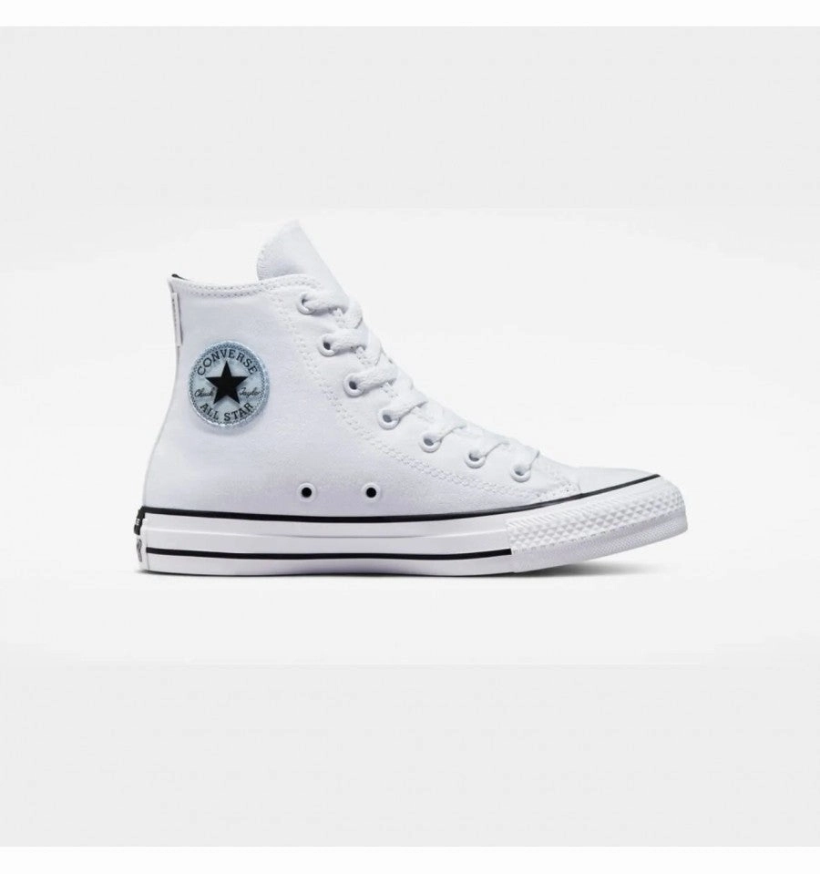 race - day padded insole shoes Converse sneakers alta da ragazzo unisex Chuck Taylor All Star A02608C white black