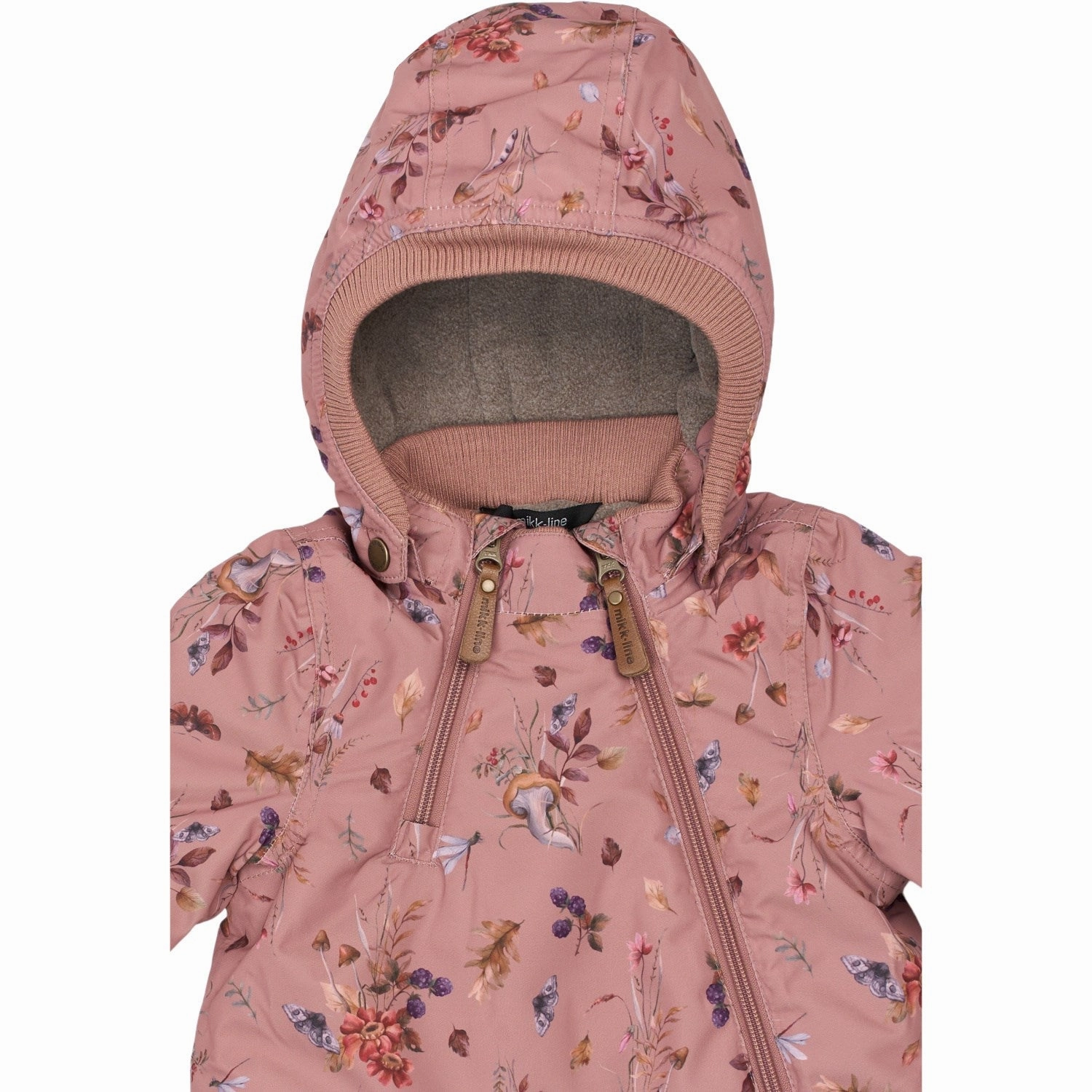 Mikk-Line Burlwood Polyester Baby Jacket AOP Urban Hike Style
