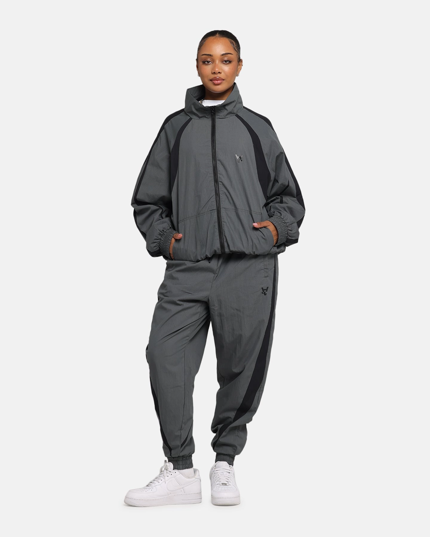Smooth Fabric Slim Comfort The Anti Order Acolyte Track Jogger Grey/Black