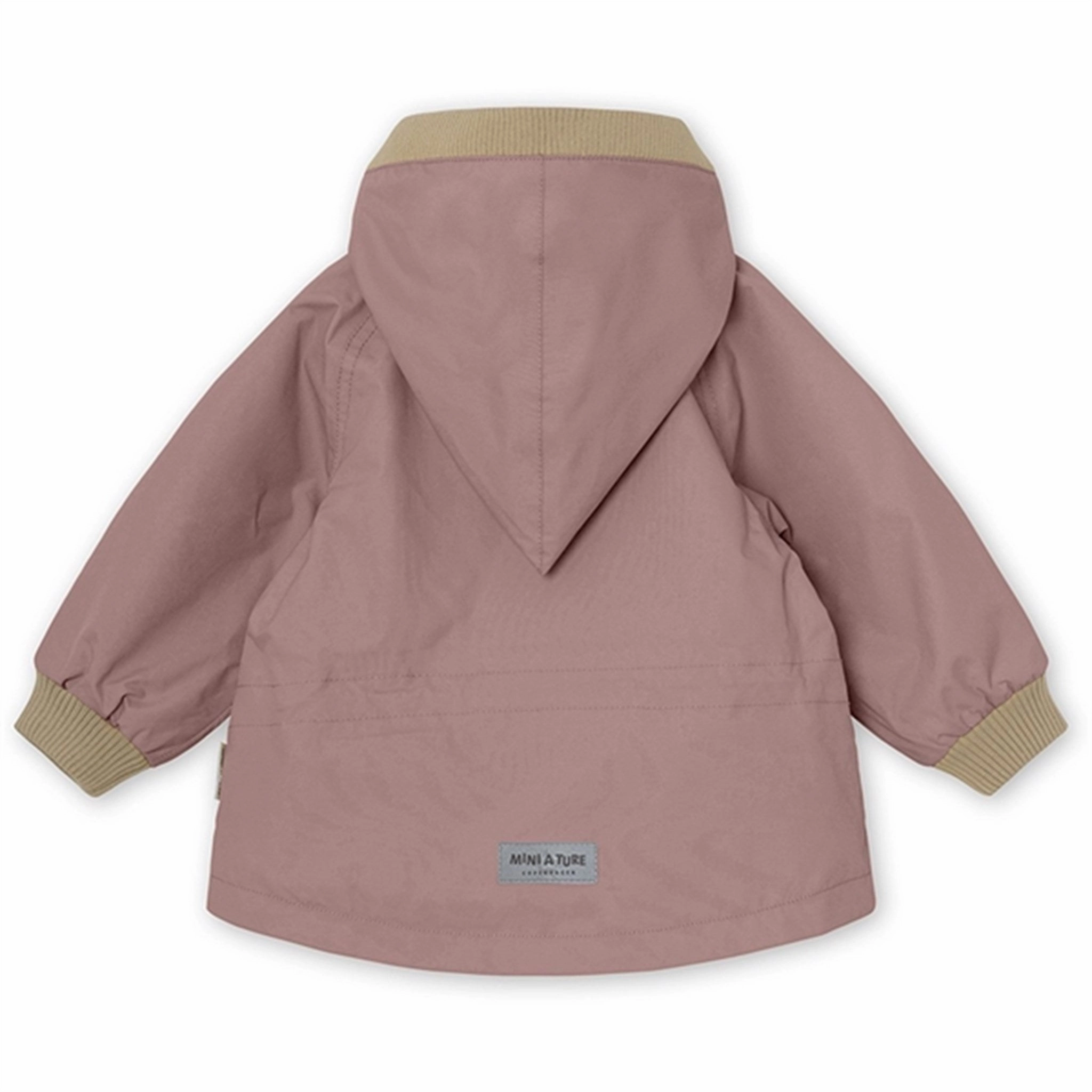 MINI A TURE Wai Spring Jacket w/Fleece Lining Pale Woodrose clean design
