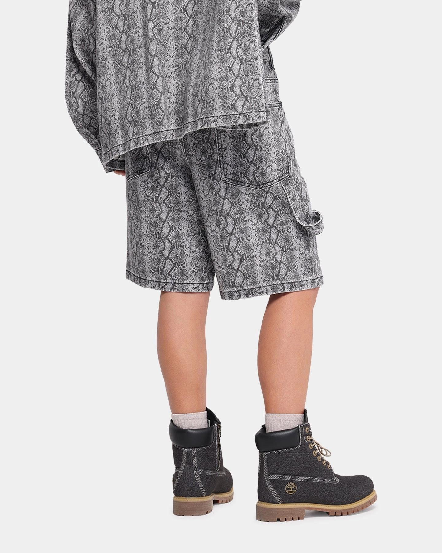 Performance Wear XXIII Snake Skin Jorts Black Snake Print
