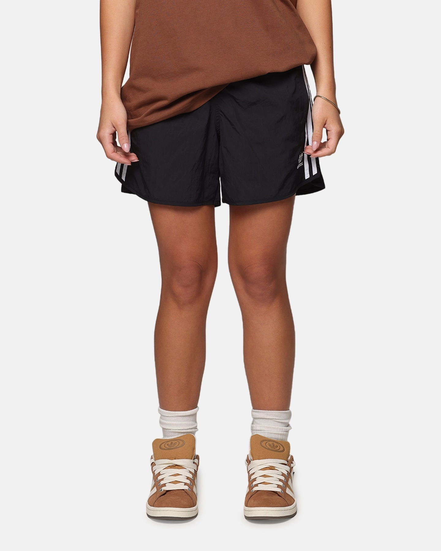 Adidas Adicolour Classic Sprinter Shorts Black No Pinch Quick Release Closure