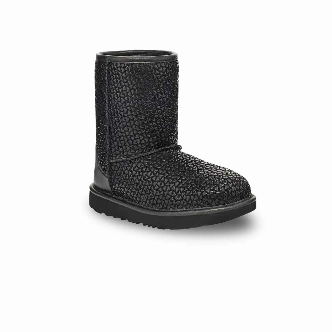 Street Drive UGG? - Kids' (Infant) Classic II Gel Hearts Boots (1143730T-BLK)