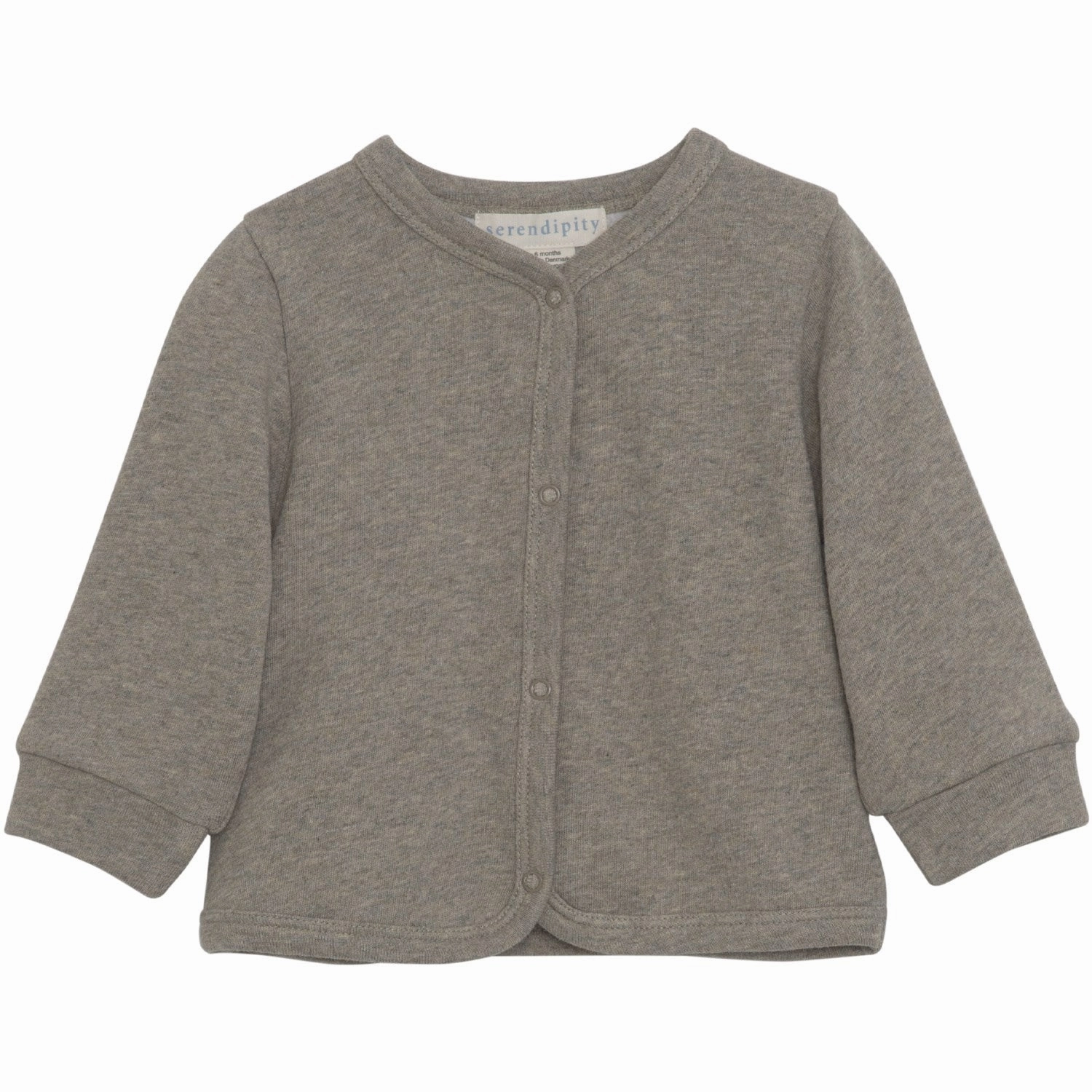Serendipity Taupe Sweat Jacket Modern Aesthetic