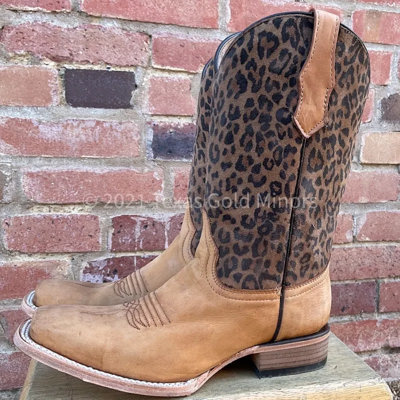 Corral Circle G Honey Leopard Boot J7104