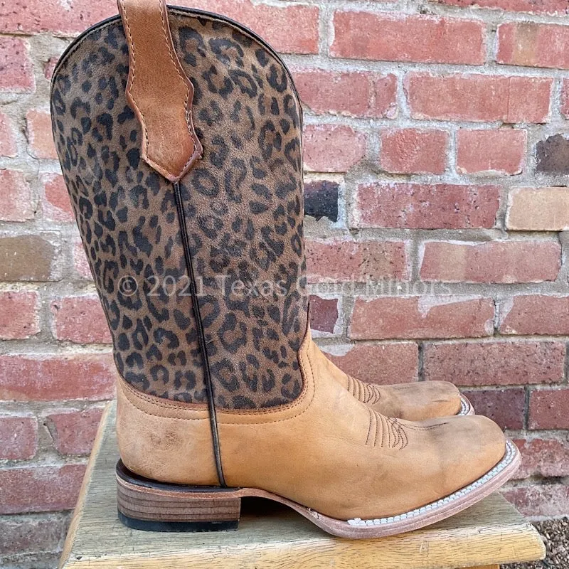 Corral Circle G Honey Leopard Boot J7104