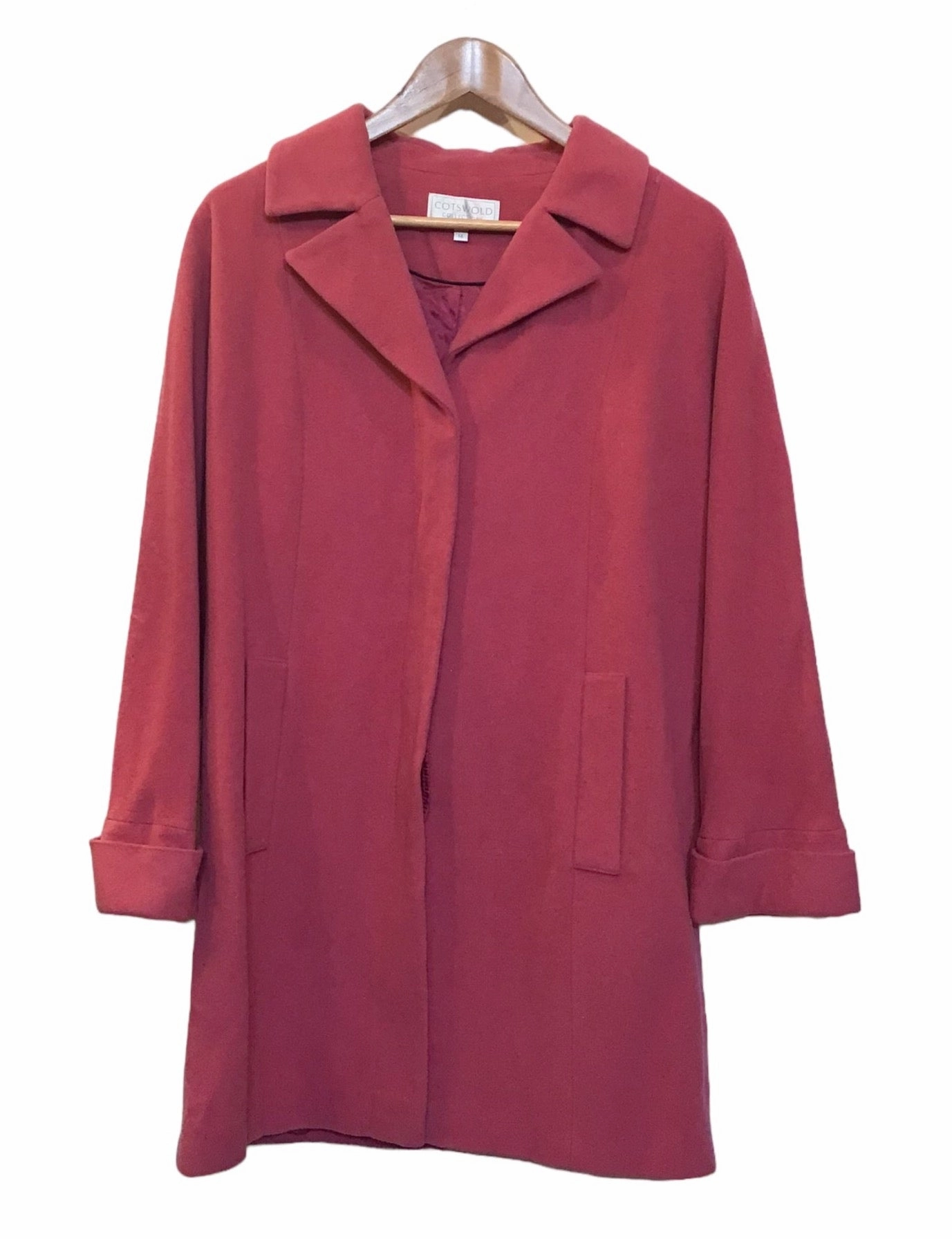 Double Layered Hood Package Cotswold Collections Woollen Jacket (Size L)