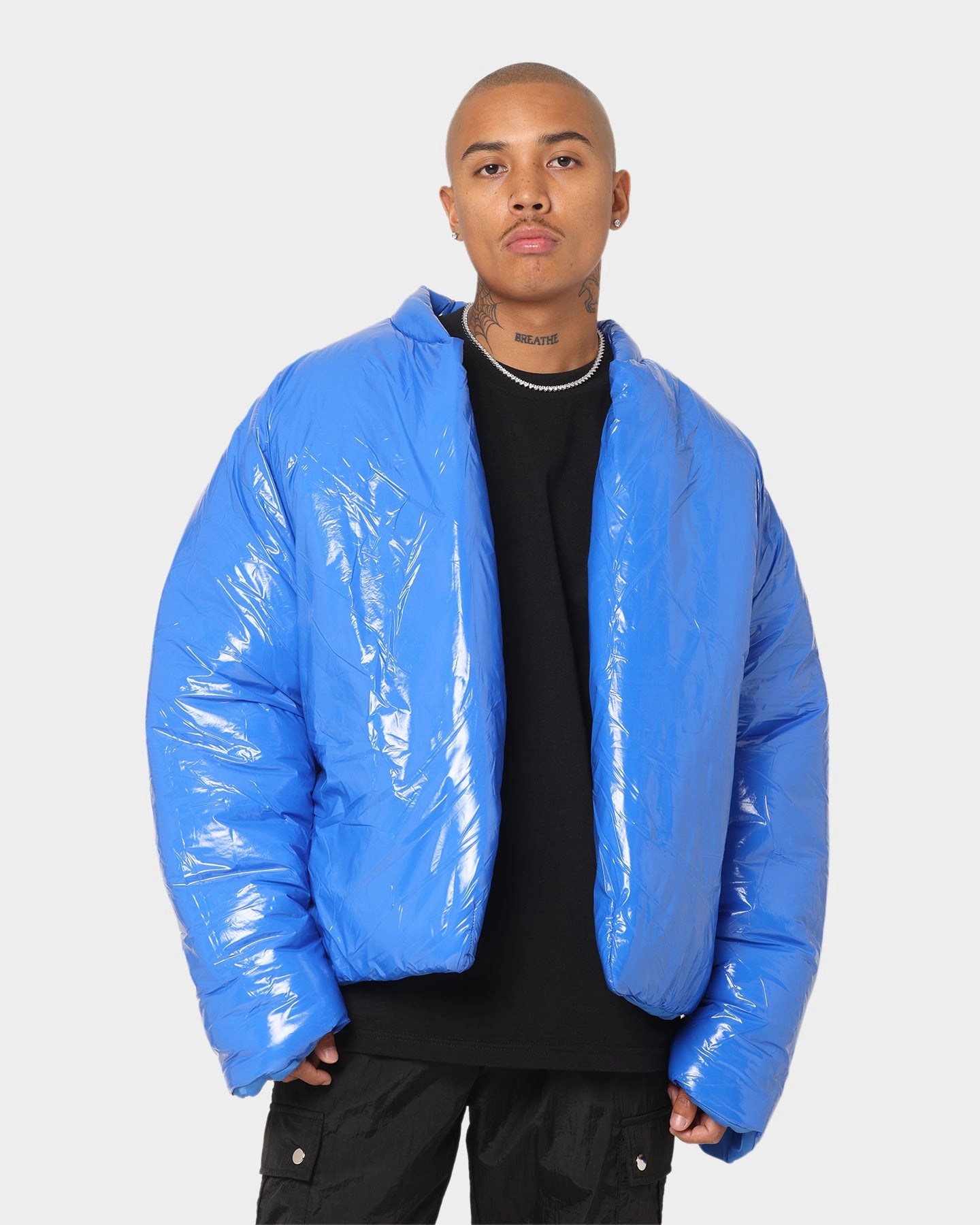 Club Paradise  Paxton Puffer Jacket Blue Fashion Active