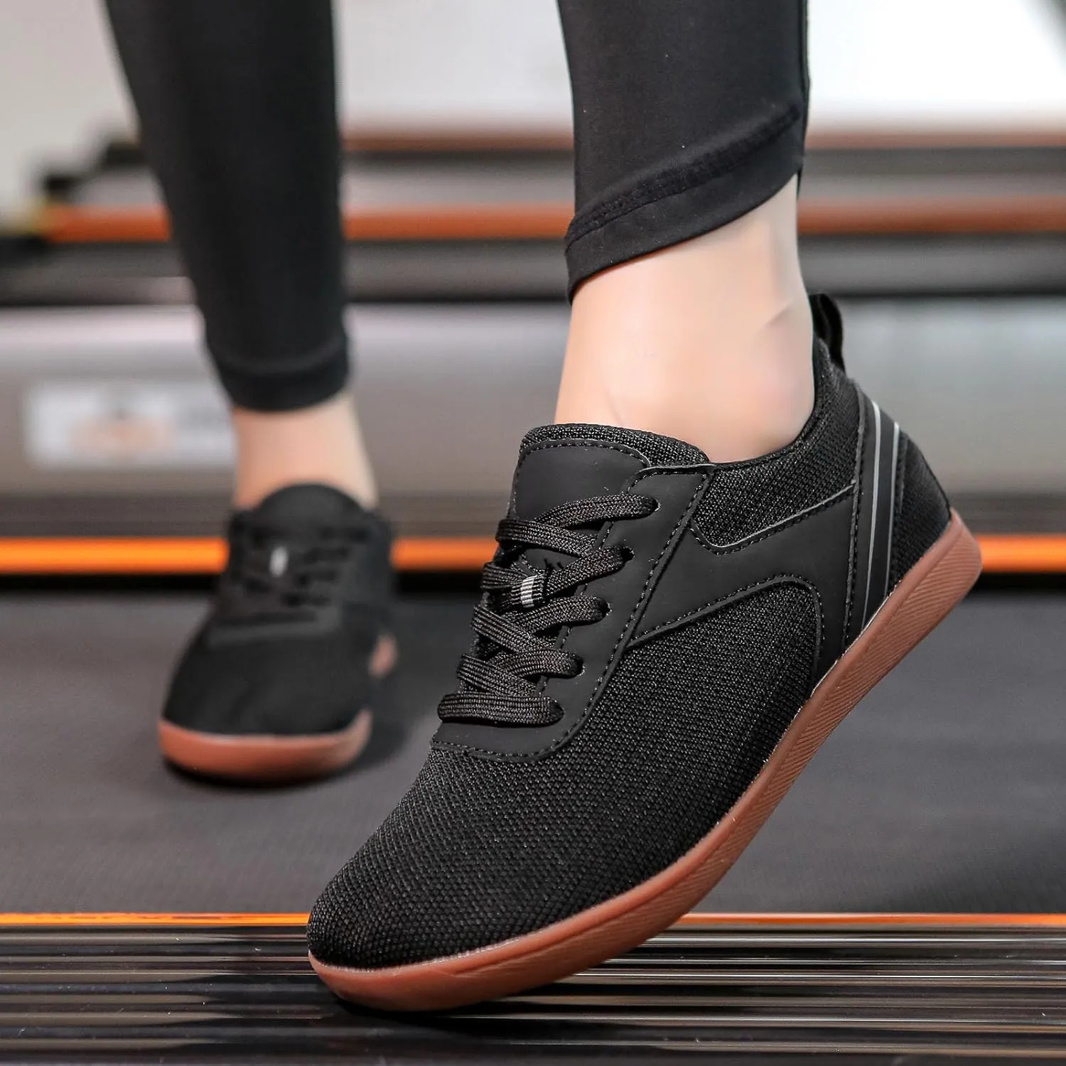 Couple Mesh Sports Casual Shoes Breathable Flat Bottom Lightweight Plus Size Comfortable Men's Dress Shoes Wide Width