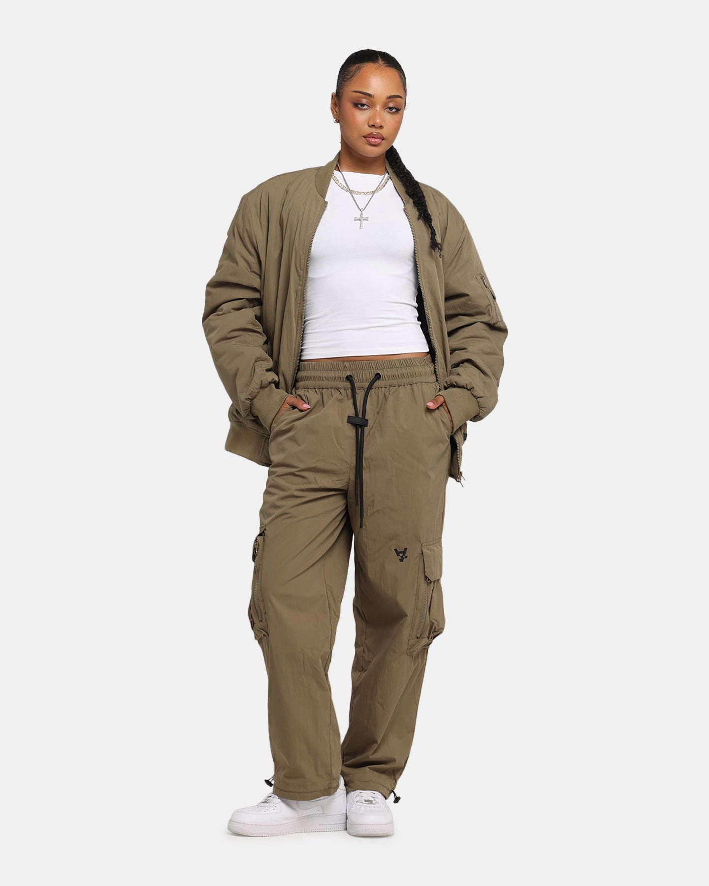Durable Hem The Anti Order Anti Miltary Cargo Joggers Dark Taupe