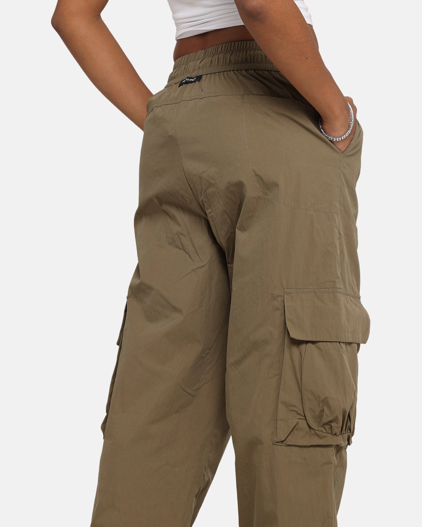 Corduroy texture ripstop fabric The Anti Order Anti Miltary Cargo Joggers Dark Taupe