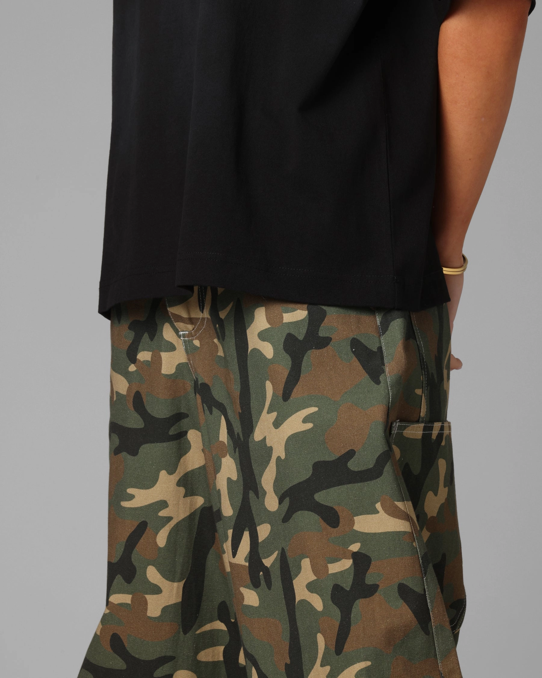 HypoallergenicMaterial Chafe-Free Fit Loiter F-22 Raver Jeans Woodland Camo